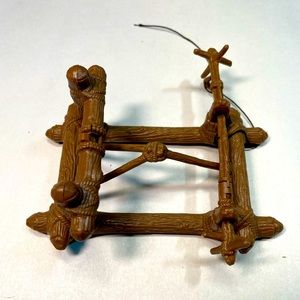 VTG 1983 Kenner Star Wars Ewok Village Playset replacement parts - lot of 3